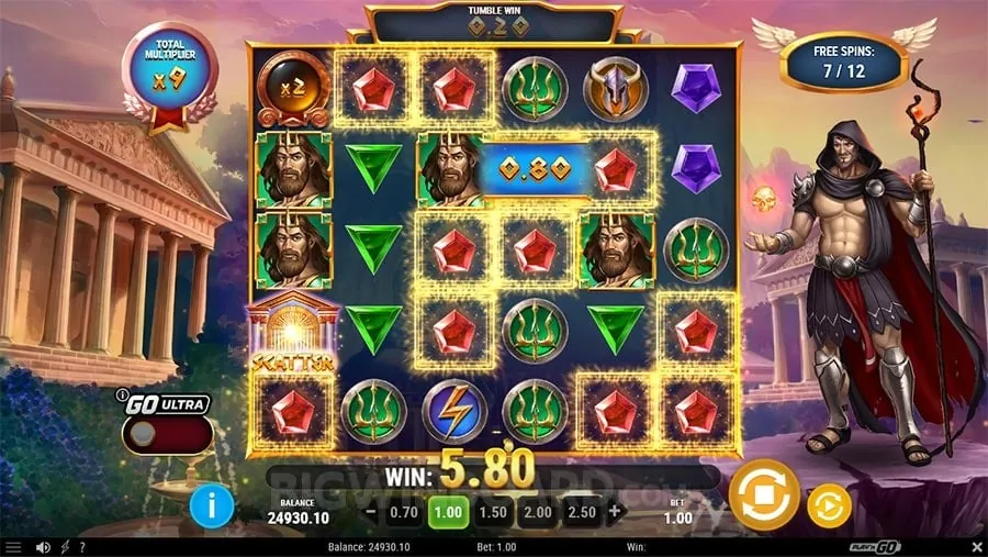 Jilihot Super Ace game screenshot showing winning symbols